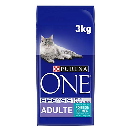 PURINA ONE – Pienso para Gatos Adulto Talla & Sabor Elegir 1,5 kg – Lote de 6 (9 kg)