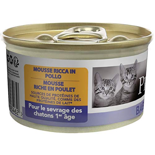 Purina Pro Plan Gato Lata Mousse Baby Kitten Rico en Pollo 85 g