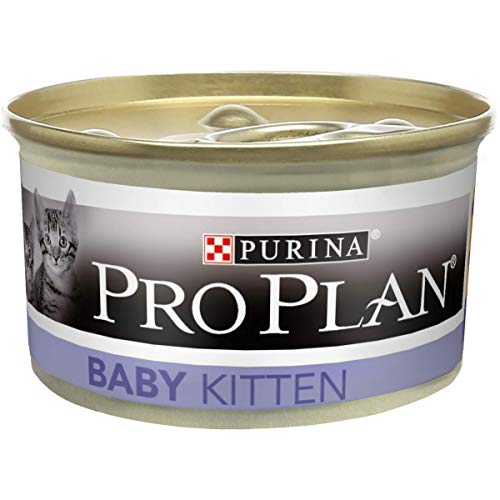 Purina Pro Plan Gato Lata Mousse Baby Kitten Rico en Pollo 85 g