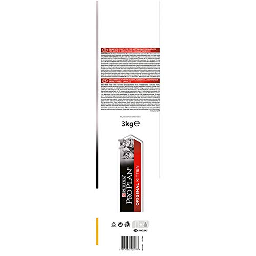 Purina ProPlan Junior pienso para Gato bebe, gatito con Pollo 4 x 3 Kg