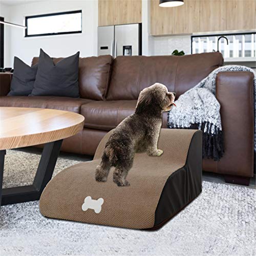 qianele Escaleras para Perros Escalera Rampa para Mascotas Rampas para Perros Escaleras para Mascotas Paso Rampa para Perros Escalera para sofá Cama para Perros Gatos