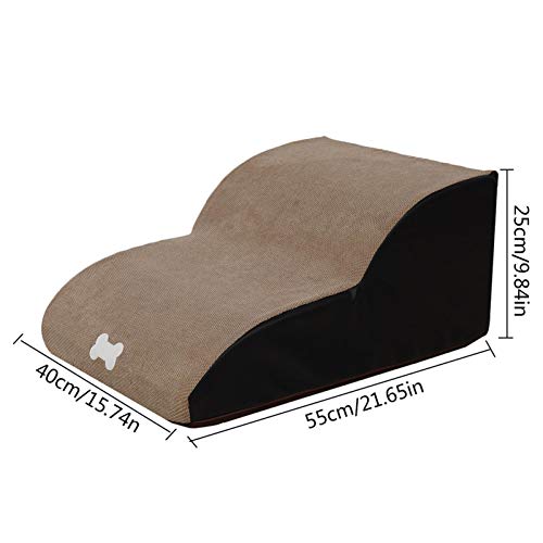 qianele Escaleras para Perros Escalera Rampa para Mascotas Rampas para Perros Escaleras para Mascotas Paso Rampa para Perros Escalera para sofá Cama para Perros Gatos