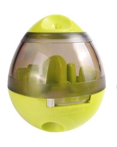 Radiancy Inc Juguetes para Perros pequeños, Juguete Interactivo para Gatos IQ Treat Ball más Inteligente para Mascotas, Divertido Vaso con Fugas de Alimentos (Rojo)