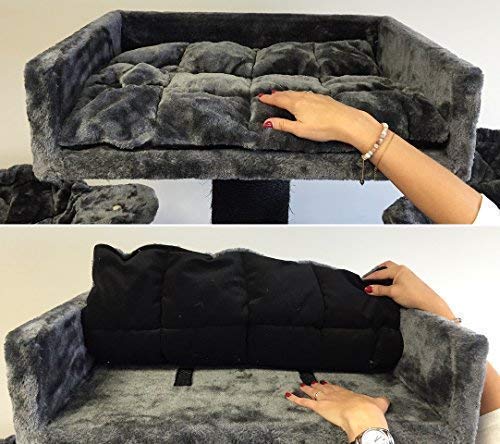 Rascador para gatos grandes Black Panther PLUS Gris baratos arbol xxl maine coon gato adultos con hamaca gigante sisal muebles sofa escalador torre Árboles rascadores cama cueva repuesto medianos