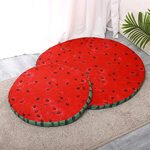Rcsinway Fresca Creativa Verano simulación de la Fruta Gato Lavables Arena for Gatos en frío Si XI Almohadilla de Esponja melón, adecuados for los Gatos, Perros y Animales pequeños (Color : Medium)