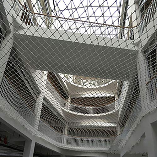 Red De Seguridad Para Gatos Para Balcón Y Ventana, Red Protectora Anticaídas Para Mascotas, Valla Para Escaleras, Malla Blanca Para Perros Y Gatos, Red Anti-escape, Red Para Esca(Size:4*4m （13*13ft）)
