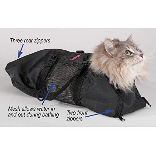 REFURBISHHOUSE Suministro de Mascotas Bolsa de Aseo para Gatos - Bolsa de Sujeción para Gatos, Accesorio de Aseo del Gato