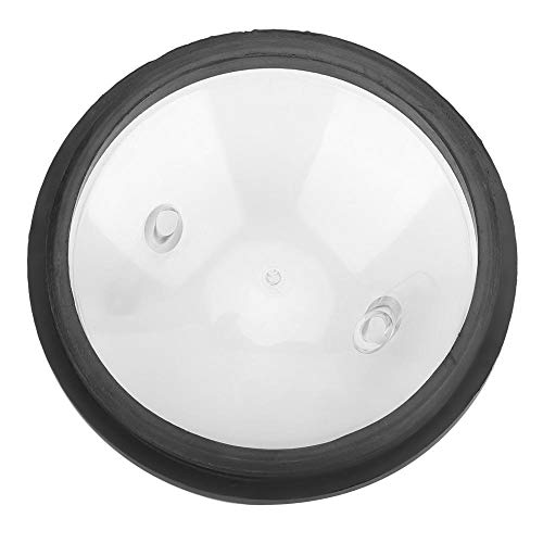 Rockyin La Tapa de plástico Transparente Cubo de la Leche y la Junta for el ordeño de la máquina Dos Tapa Abierta