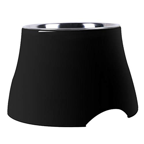 RONGXIANMA Bebedero para Mascotas, Cuenco Doble para Gatos, Antideslizante, Cuenco para Perros, Cuenco para Comida para Gatos con Patas Altas, Cuenco para Mascotas