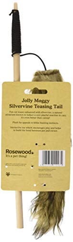 Rosewood silvervineteasing cola Cat Toy