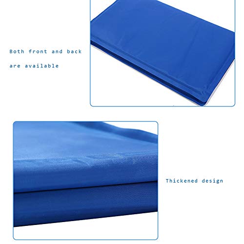 ruoxi Dog Bed, Antibacterial and Deodorizing Gel Self-Cooling Pet Ice Pad Low-Carbon Environmentally-Friendly Washable and Easy-to-Clean Dog Mat - 2 Styles - Floor Sofa For Home Use