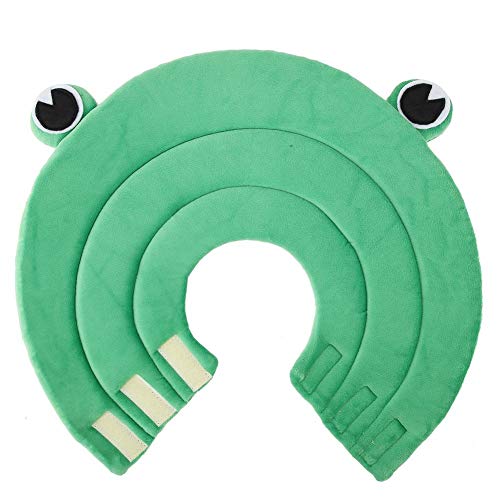 SALUTUYA con Cono para Mascotas Ajustable de Color Brillante, para Evitar morder y rascar para Perros medianos y Grandes,(M)
