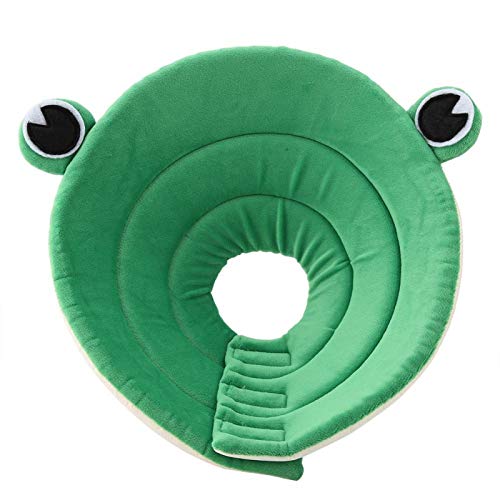 SALUTUYA Esponja Transpirable y cómoda, Anillo antilamido para Mascotas, Collar de recuperación para Mascotas para Perros medianos y Grandes,(S)
