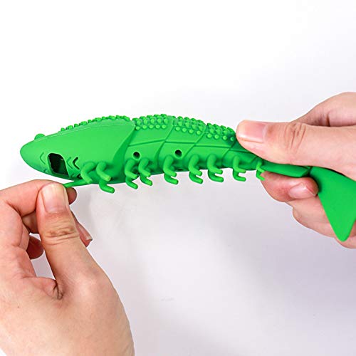 Sansund Cepillo de Dientes Gatos, Juguete para Masticar, Forma de Cangrejo, Limpieza de Dientes de Gatito y Cuidado Dental