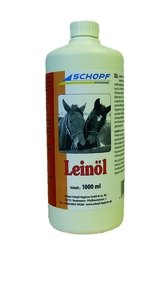 SCHOPF 301291 Leinöl für Pferde, Fördert Die Vitalität, 5 l