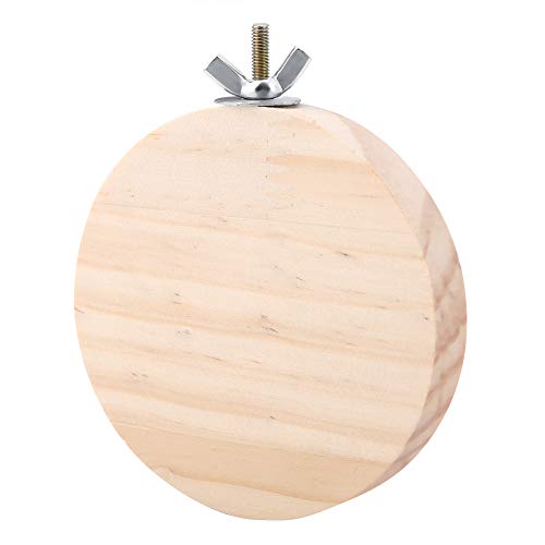 Seacanl Safety Smooth Hamsters Playground, Hamsters Springboard, Ligero para Parrot Hamster