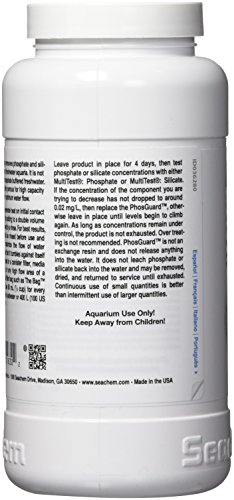 Seachem - Phosguard Extractor de silicato y fosfato