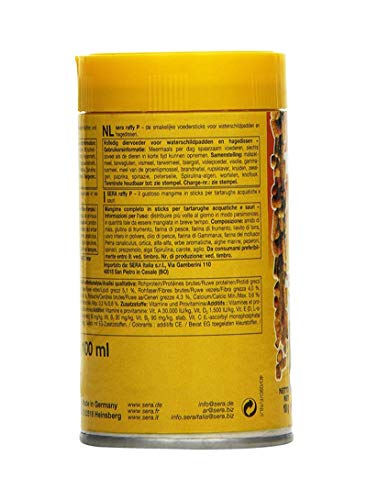 Sera - Alimento para Tortugas Acuáticas SERA Raffy P - 2253 - 100 ml.