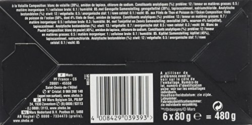 Sheba Dômes pour Chat Adulte – Filets exquis – Friandise aux filets en Sauce – Barquettes Snack 30 x 80g