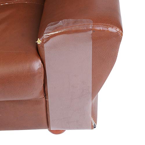 Sheens Cat Couch Protector, 2PCS Muebles Sofá Protector Pet Cat Large Scratch Guard Clear Rascador Autoadhesivo para tapicería Puertas Paredes Colchón