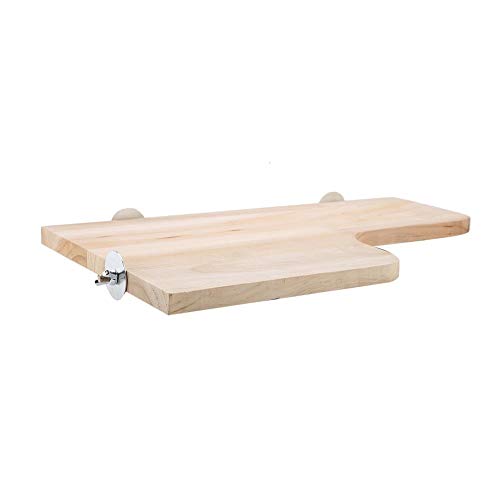 Sheens Plataforma de hámster, Juguete de trampolín de Animales pequeños en Forma de L Salto de Madera Escalada Zona de Juegos para ratón Ardilla de Chinchilla Jerbo Enano