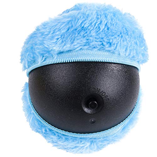 Shouhengda Masticar Juguete, Rodillo eléctrico Bola Juguete casero Duradero Rollo automático Activo para el Gato del Perro, Juguetes de Perro Resistentes de la Raza Grande Media para los