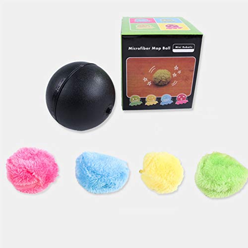 Shouhengda Masticar Juguete, Rodillo eléctrico Bola Juguete casero Duradero Rollo automático Activo para el Gato del Perro, Juguetes de Perro Resistentes de la Raza Grande Media para los