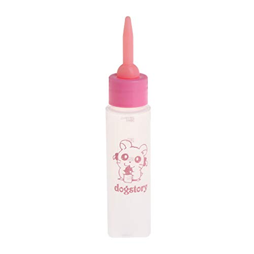 SimpleLife Biberón para Mascotas Pet 30ml Silicona Pezón Leche Biberón para alimentación para recién Nacidos o huérfanos Hámster de Animales pequeños Gato Perros Cachorro