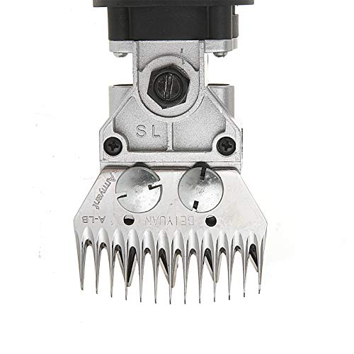 Sinbide 690W Maquina de Esquilar Eléctrica para Oveja Tijeras Máquinas para Esquiladora Tijeras de Lana Ovino Alpaca 6 Velocidades Ajustables Cuidado del Oveja (B-Negro)