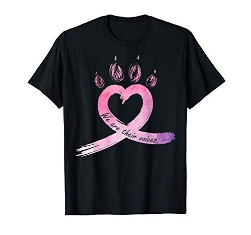 Somos sus voces Equipo de Rescate de Conciencia Animal Camiseta