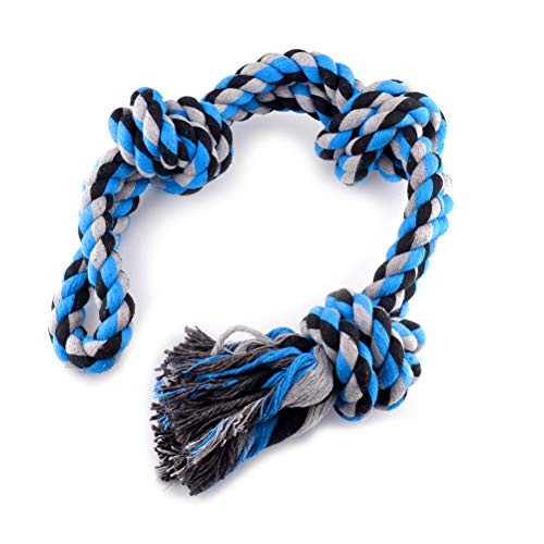 Spring Pole Dog Rope Toys - Juguetes para Masticar Perros Spring Pole Dog Tug of War Toys Muscle Builder para Perros