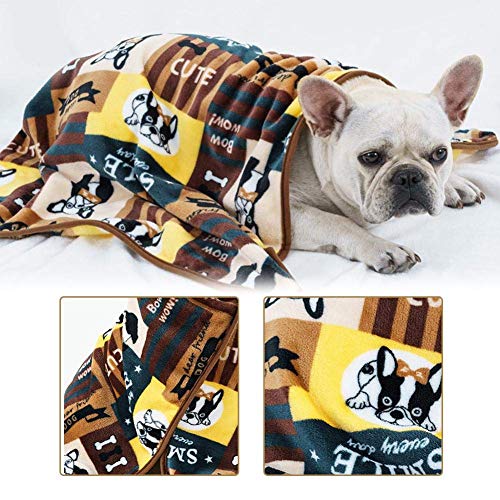 Suave y cómoda Cama para Mascotas Cama Veterinaria Manta para Cachorros Accesorios para Camas para Perros Manta para Gatos Manta para Mascotas Manta mullida Manta cálida para Perros Cama para Perros