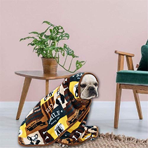 Suave y cómoda Cama para Mascotas Cama Veterinaria Manta para Cachorros Accesorios para Camas para Perros Manta para Gatos Manta para Mascotas Manta mullida Manta cálida para Perros Cama para Perros