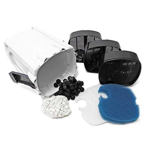 SunSun HW-302 Filtro Exterior Acuario 3-Etapas 1000l/h Material filtrante Mantenimiento Acuario