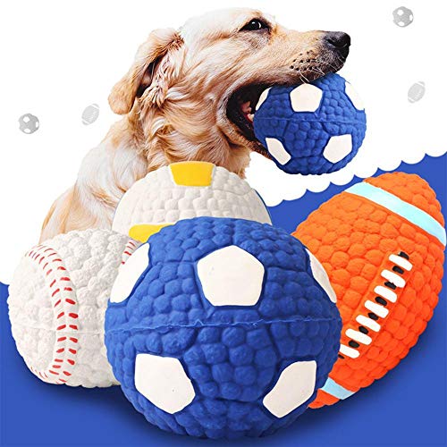 SYQY Perro Baseball Pelota de Tenis Gigante Mascota Juguetes para Masticar Perro Firma Mega Jumbo Niños Pelota de Juguete para Suministros de Entrenamiento para Perros-3 3_S