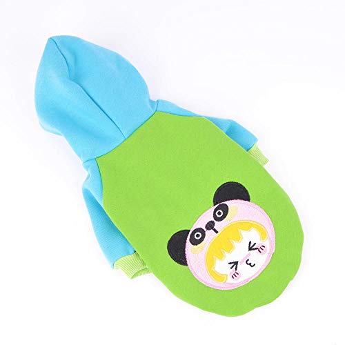 SYQY Ropa para Perros suéter de Caramelo-Verde Oscuro_XS