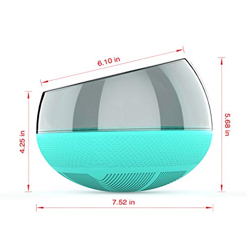 Taza de fondo redondo Antideslizante Cuenco interactivo para perros Fun Maze Alimentador automático lento, Respetuoso con el medio ambiente, Duradero, Adecuado para alimentos húmedos o secos, Para tod