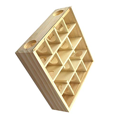 Teekit Pet Hamster Laberintos de Madera Túnel Gerbil Rat Rat Ratones Pequeños Animales Jugar Juguetes