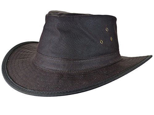 Thor Equine - Sombrero de cera, color marrón marrón S
