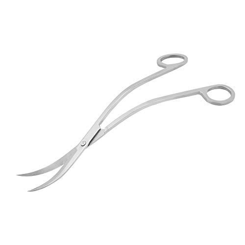 Tijeras para Herramientas de Acuario, Tijeras de Acero Inoxidable para Plantas de Acuario, Tijeras para peceras, Herramienta de Recorte para Plantas de Agua para peceras(b)