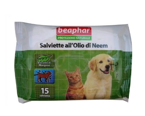 Toallitas Perro y Gato Antiparasitarias Repelentes