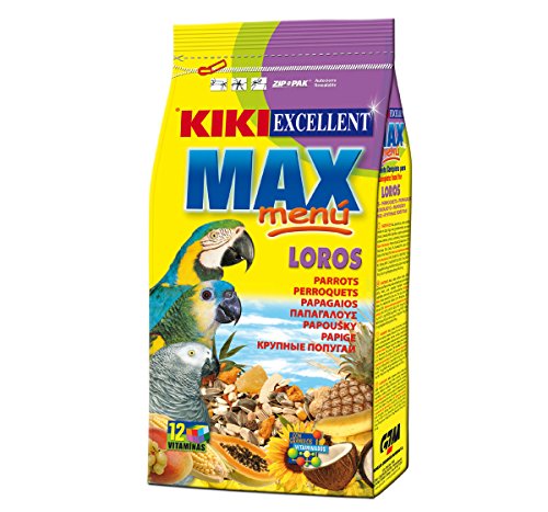 TODOPETS Kiki MAX Menu Loros Cotorras 2 Kg