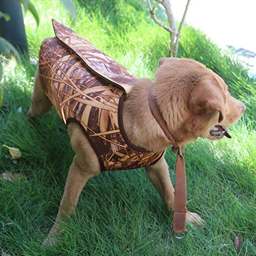 Tourbon Caza Chaleco De Perro De Neopreno Chaleco De 5 Mm De Espesor - Camo (S)