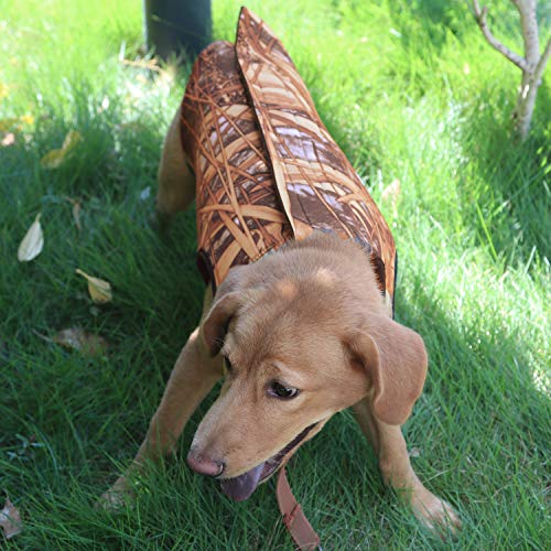 Tourbon Caza Chaleco De Perro De Neopreno Chaleco De 5 Mm De Espesor - Camo (S)