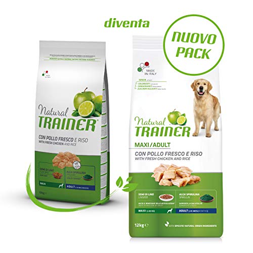 Trainer Comida de Perros Natural Adulto Maxi Pollo - 12 kg