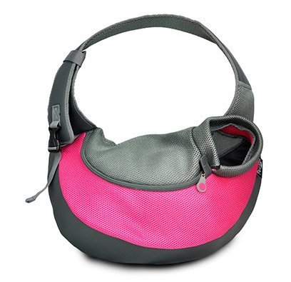 Transportín Bolsa Viaje Bolso de Hombro para Pequeños y Medianos Mascotas Perros Gatos Bolsa Portátil Bolsa Plegable para viaje de Tren y Metro