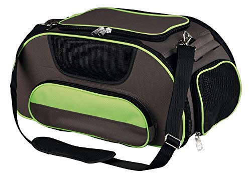 Trixie alas airlindog Carrier, 46 x 28 x 23 cm, Color marrón y Verde