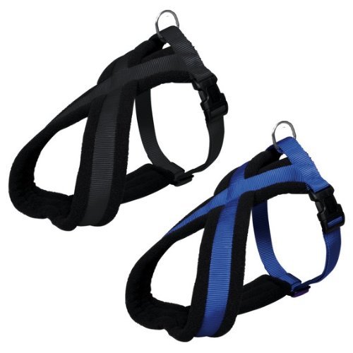 TRIXIE Arnés Confort NEW Premium, XS, 20-30 cm/10 mm, Negro, Perro