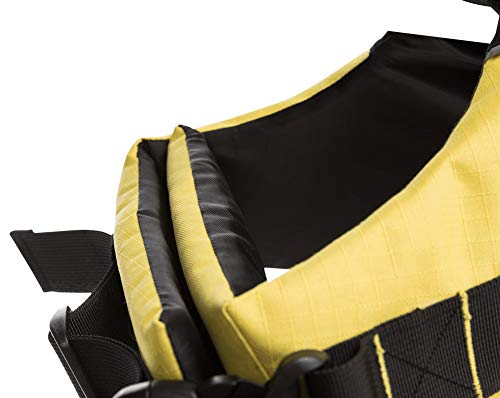TRIXIE Chaleco Salvavidas para Perros, XS: 28cm: 0–50cm, Amarillo/Negro, Perro