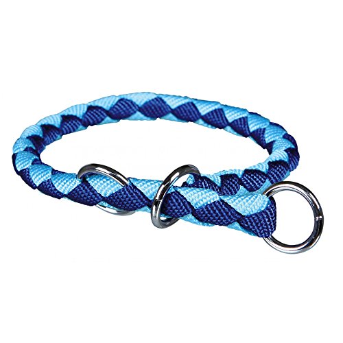 Trixie - Collar educativo cavo para perro (Pequeña (S)/Negro/plata)